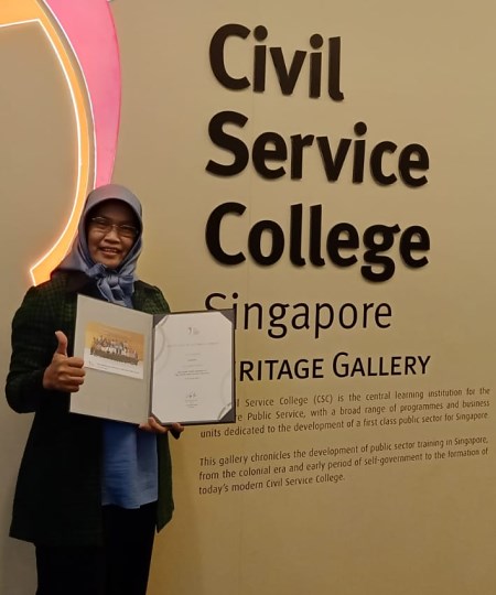 Supriatin S.Pd Satu  dari 30  ASN Jatim Terpilih Ikuti Pelatihan ke Malaysia dan Singapura   